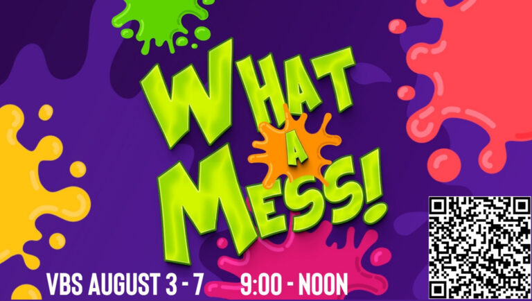 Gold Coast Church VBS with QR code